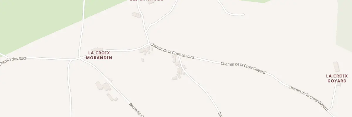 Plan du 5011 Chez Goyard à Saint-Pierre-Laval
