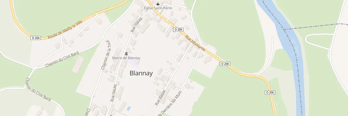 Plan du 15 Rue Basse à Blannay