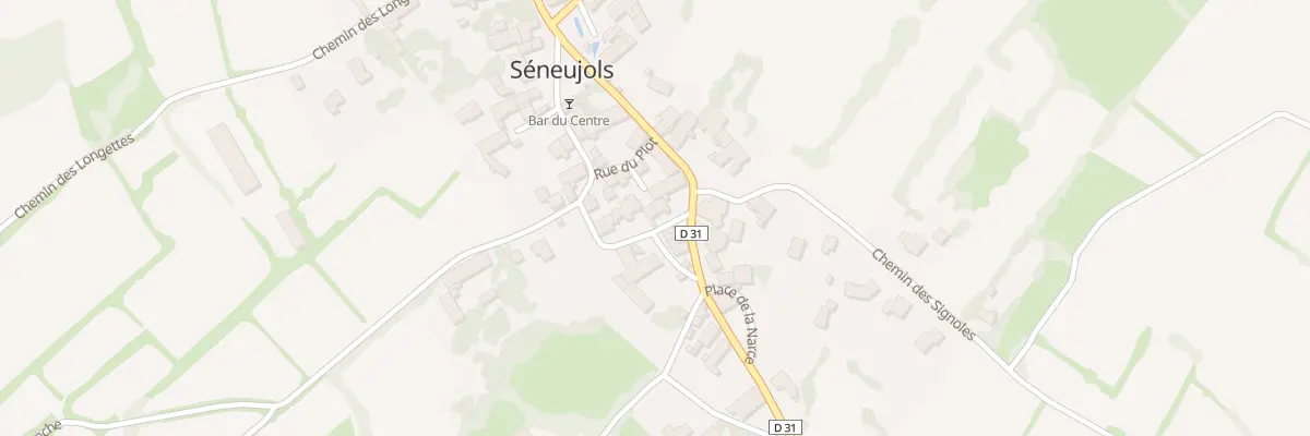 Plan du 7 Pl de l’Eglise à Séneujols