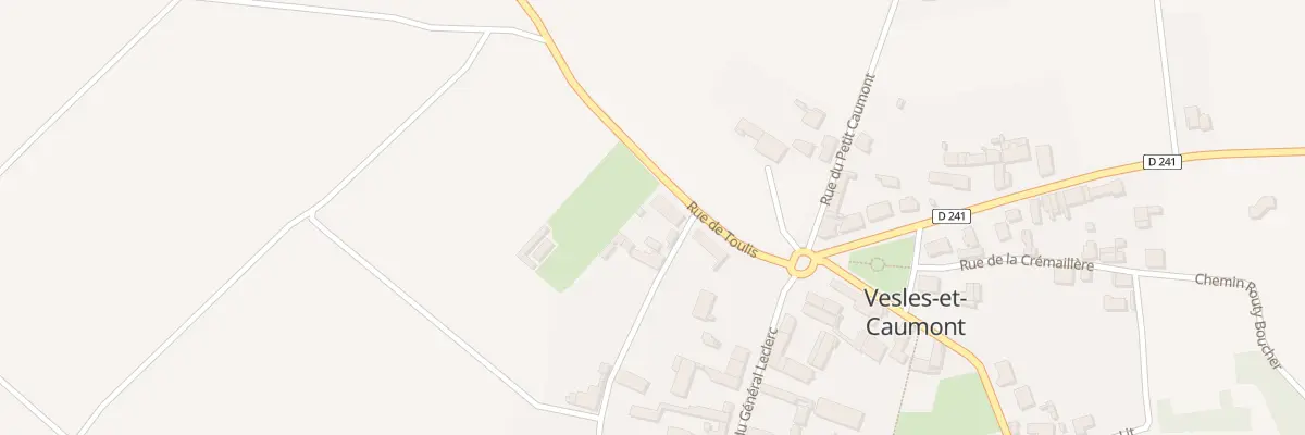 Plan du 7 Rue de Toulis à Vesles-et-Caumont