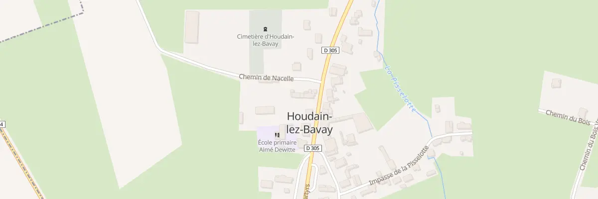 Plan du 41 Rue des Martyrs à Houdain-lez-Bavay