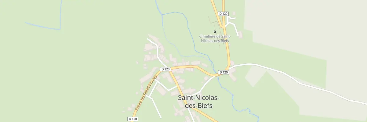 Plan du 9 Rte du Forez à Saint-Nicolas-des-Biefs