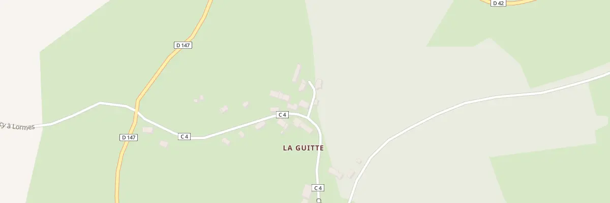Plan du 76 La Guitte à Pouques-Lormes
