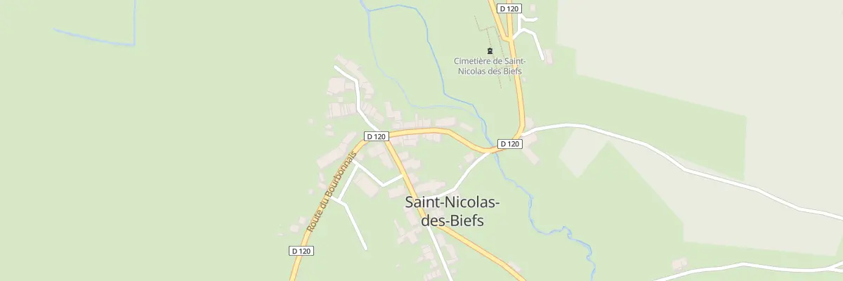 Plan du 8 Rte du Forez à Saint-Nicolas-des-Biefs
