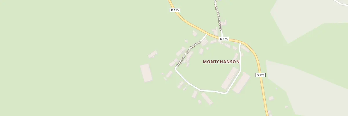 Plan du 6 Imp des Ouches à Montreuillon
