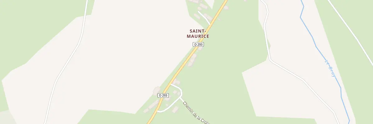 Plan du 15 Rte d’Aunay à Montreuillon