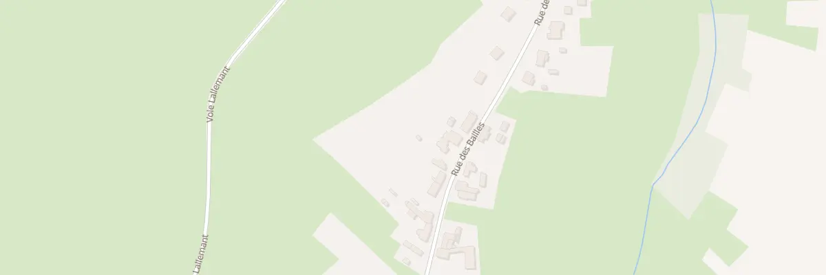 Plan du 630 Rue des Bailles à Obies