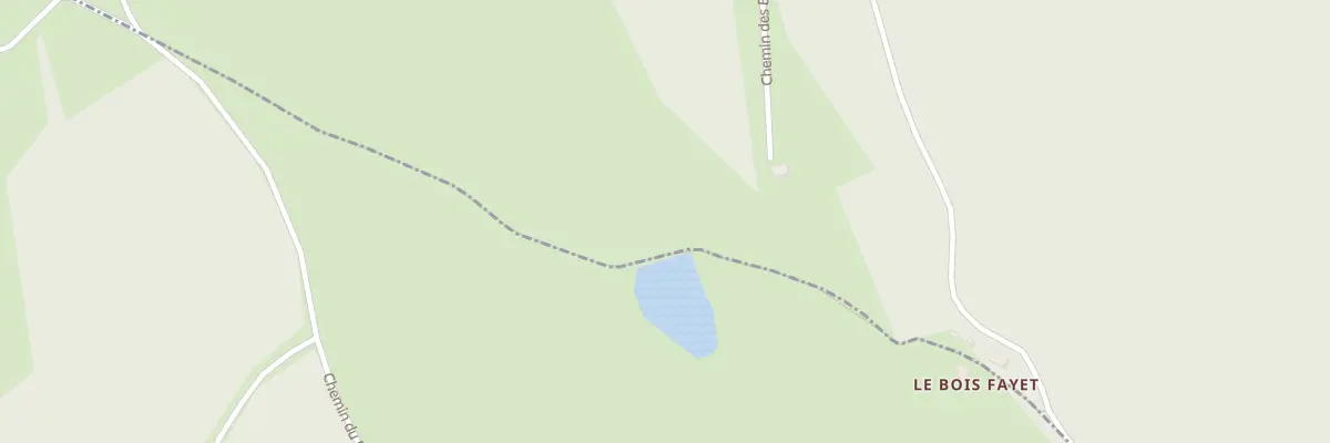 Plan du 5038A Le Bois Fayet à Saint-Pierre-Laval