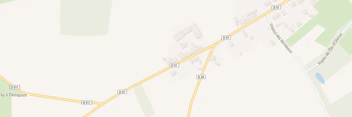 Plan du 96 Rue du Général de Gaulle à Pierrepont
