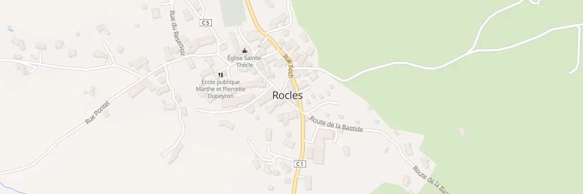 Plan du 5126 Rue Leclerc à Rocles