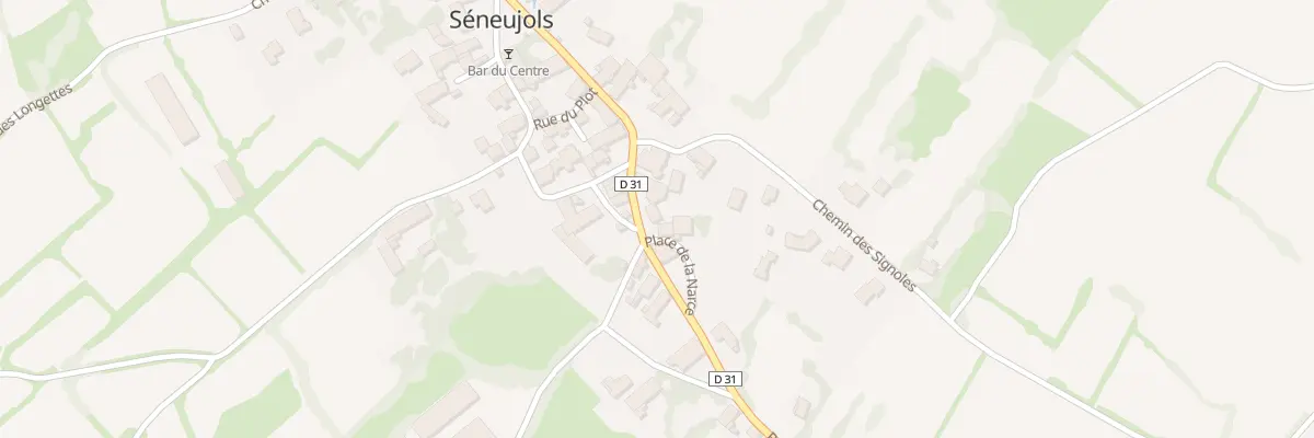Plan du 5011 Le Bourg à Séneujols