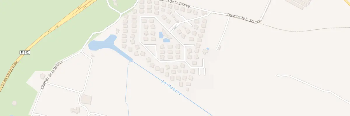 Plan du 21 Che de la Source à Vic-la-Gardiole