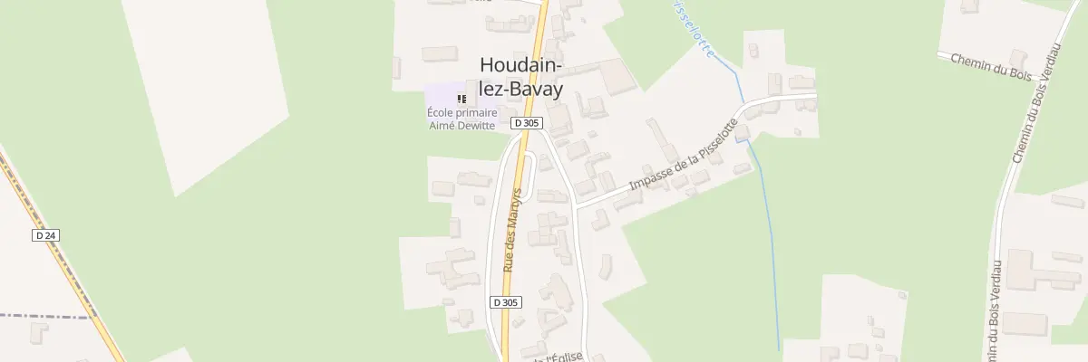 Plan du 4 Rue du Muguet à Houdain-lez-Bavay