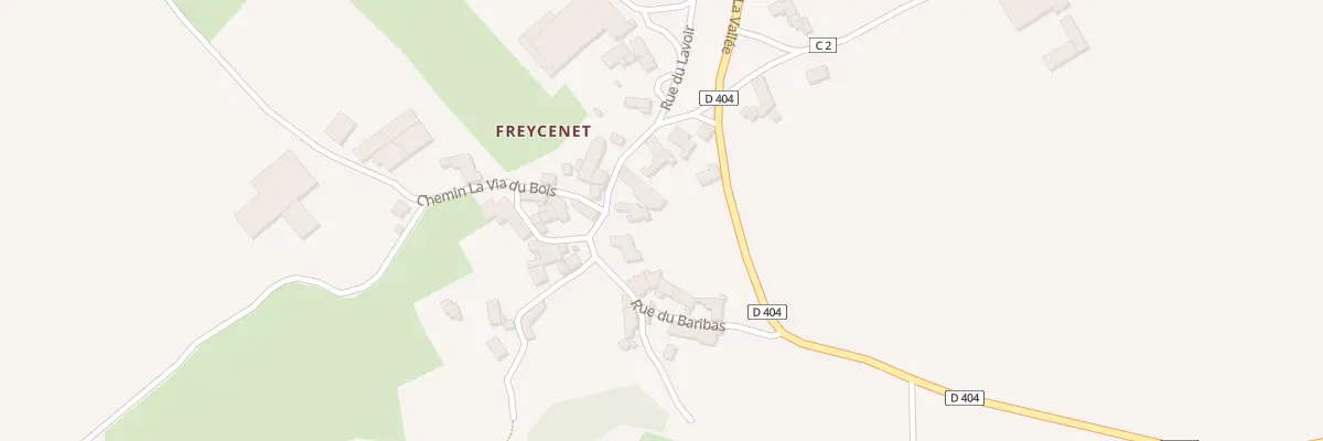 Plan du 5049 Freycenet à Rauret