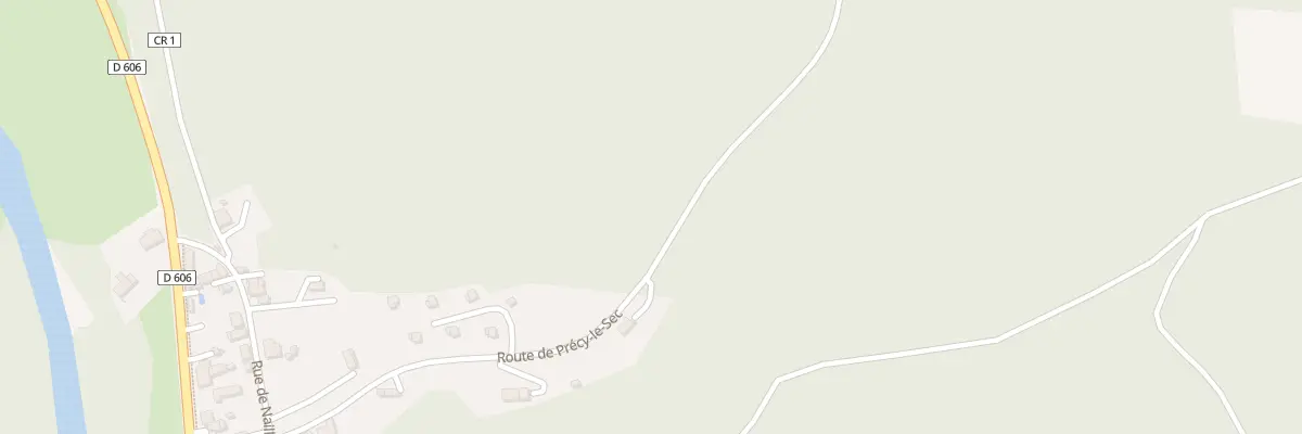 Plan du 9 Rte de Precy Le Sec à Saint-Moré