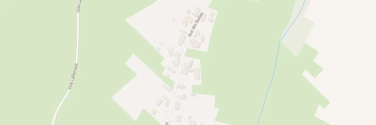 Plan du 695 Rue des Bailles à Obies