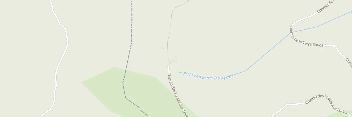 Plan du 5000 Les Fosses à Colognac