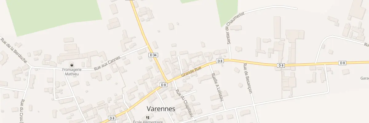 Plan du 1 Rue des Pres de Sivette à Varennes