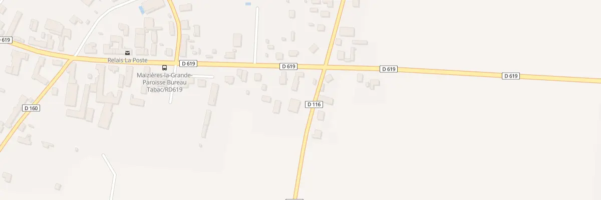 Plan du 11 Av General de Gaulle à Maizières-la-Grande-Paroisse