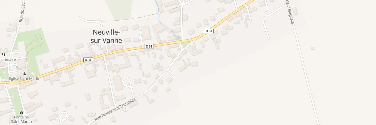 Plan du 34 Rue Pointe aux Trembles à Neuville-sur-Vanne