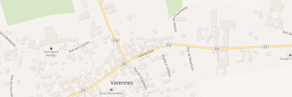 Plan du 47 Gr Grande Rue à Varennes