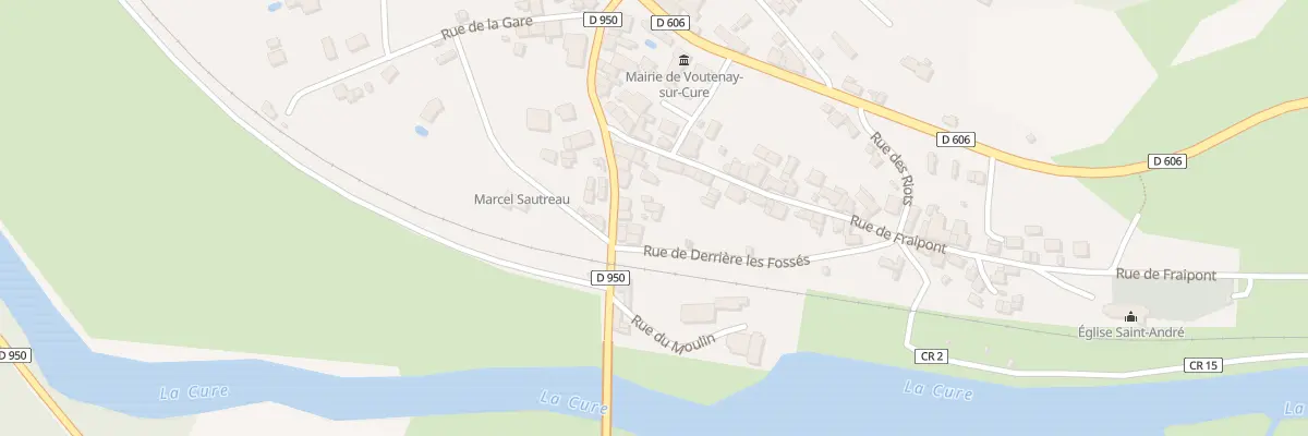 Plan du 21 Rue du Puits Fichon à Voutenay-sur-Cure