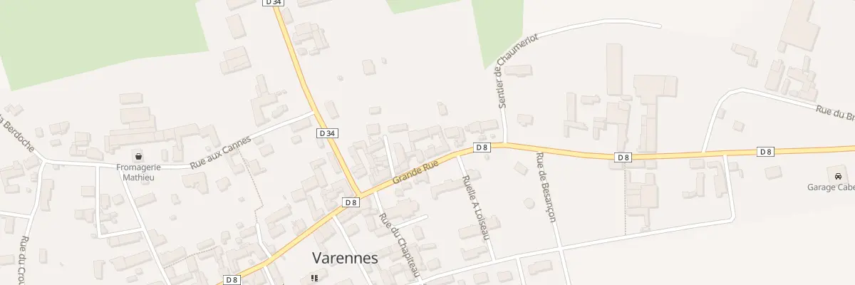 Plan du 37 Le Village à Varennes