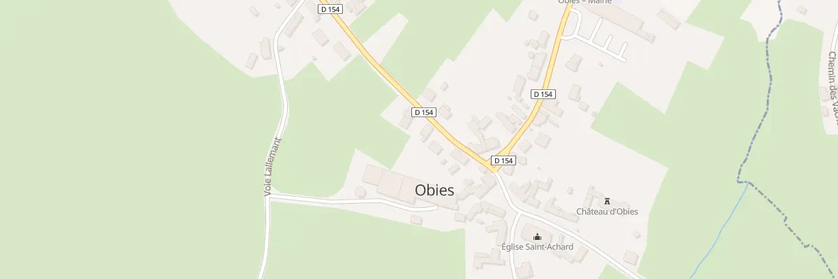 Plan du 55 Rue Jean Lecomte à Obies