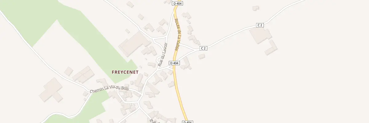 Plan du 5043 Freycenet à Rauret