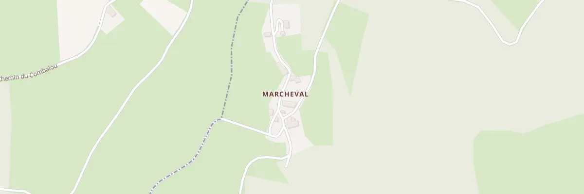 Plan du 5087 Marcheval à Saint-Martin-des-Olmes