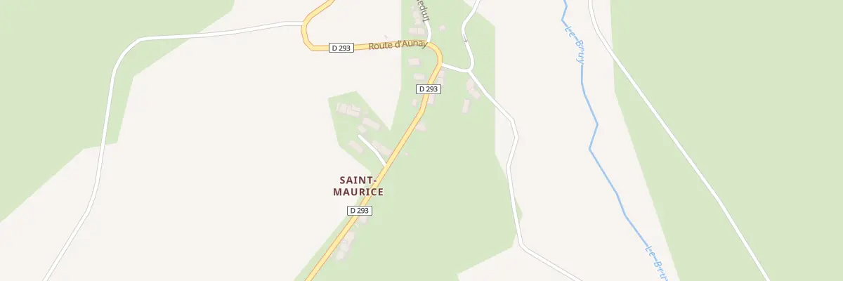 Plan du 295 Saint Maurice à Montreuillon