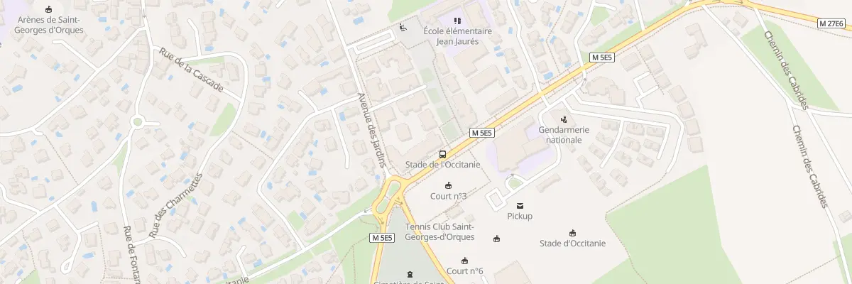 Plan du 4 Av d’Occitanie à Saint-Georges-d’Orques