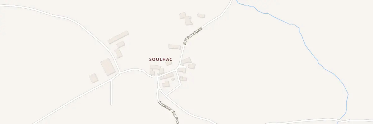 Plan du 5251 Soulhac à Bellevue-la-Montagne