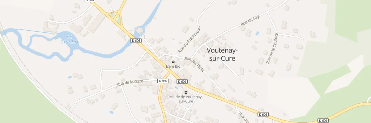Plan du 4 Rue des Riots à Voutenay-sur-Cure