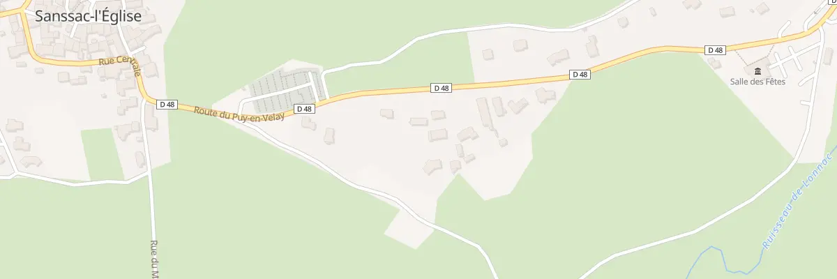 Plan du 10 Rte du Puy-en-Velay à Sanssac-l’Église