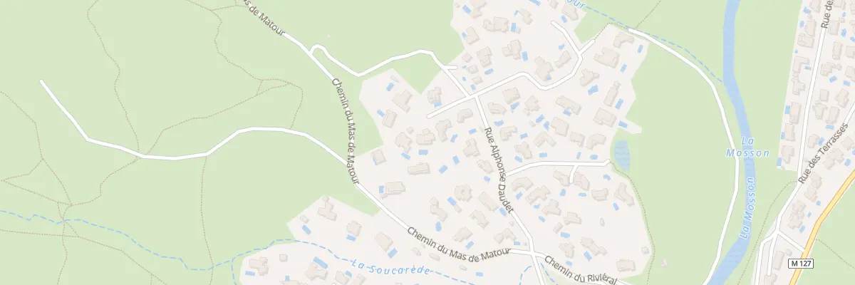 Plan du 61 Imp Plan de Maule à Grabels