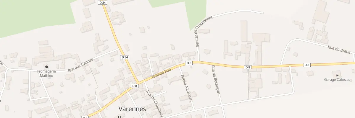 Plan du 53 Gr Grande Rue à Varennes