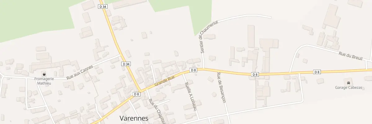 Plan du 55 Gr Grande Rue à Varennes