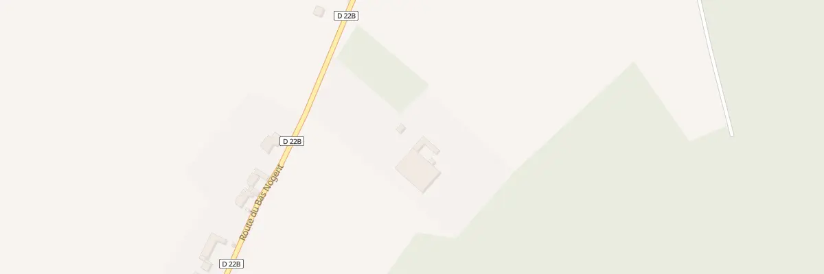 Plan du 63 Rte du Bas Nogent à Nogent-en-Othe