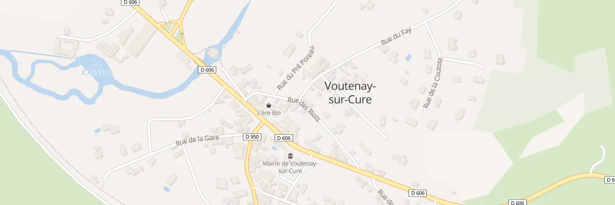 Plan du 5 Rue des Riots à Voutenay-sur-Cure