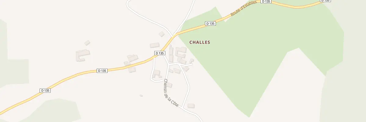 Plan du 5311 Challes à Chomelix