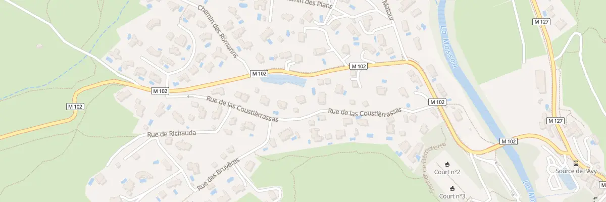 Plan du 234 Rue de Las Coustierrassas à Grabels