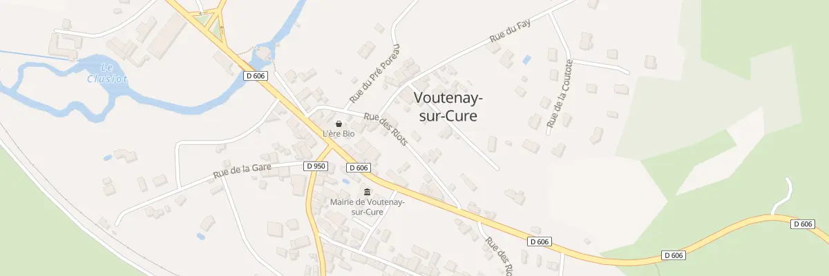 Plan du 7 Rue des Riots à Voutenay-sur-Cure