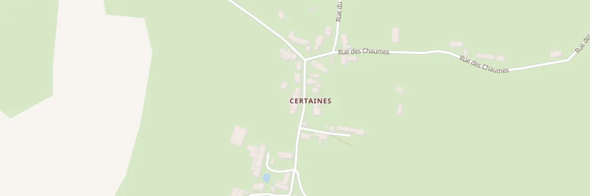 Plan du 373 Certaines à Cervon