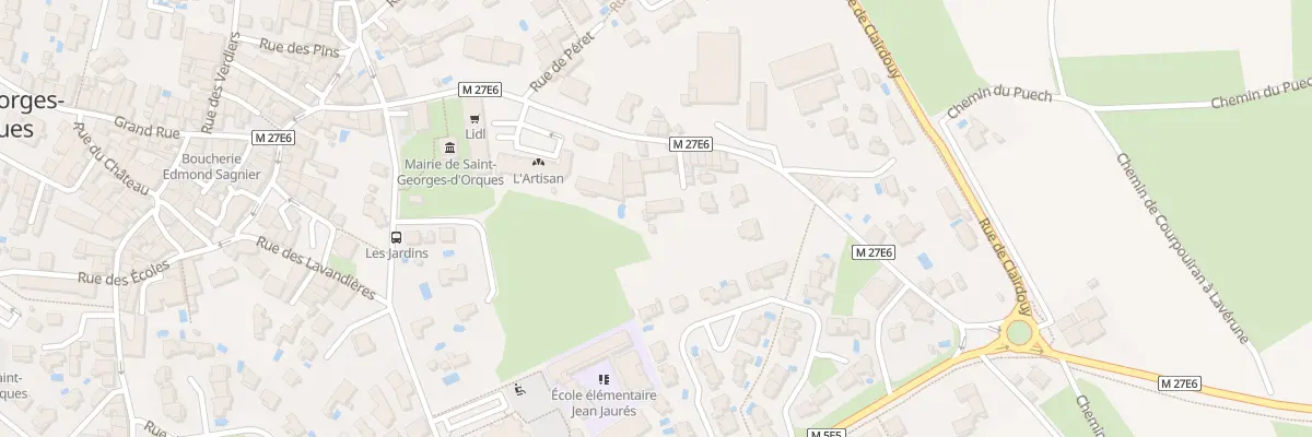 Plan du 1 Imp des Lilas à Saint-Georges-d’Orques