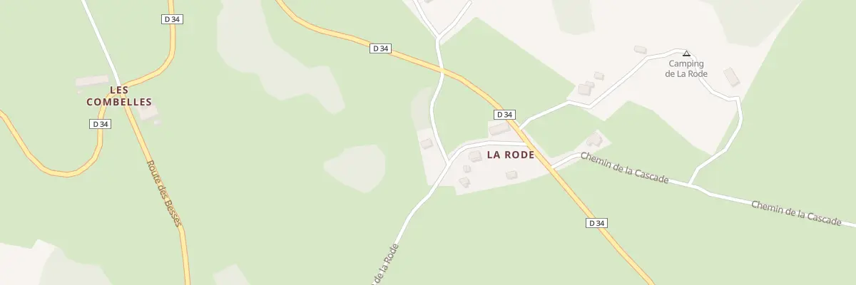 Plan du 5152 La Rode à Rocles