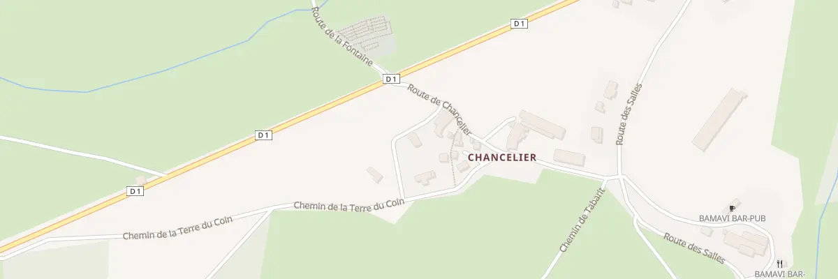 Plan du 83 Che du Clos à Chausseterre