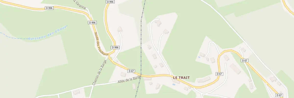 Plan du 5262 Le Trait à Saint-Martin-des-Olmes