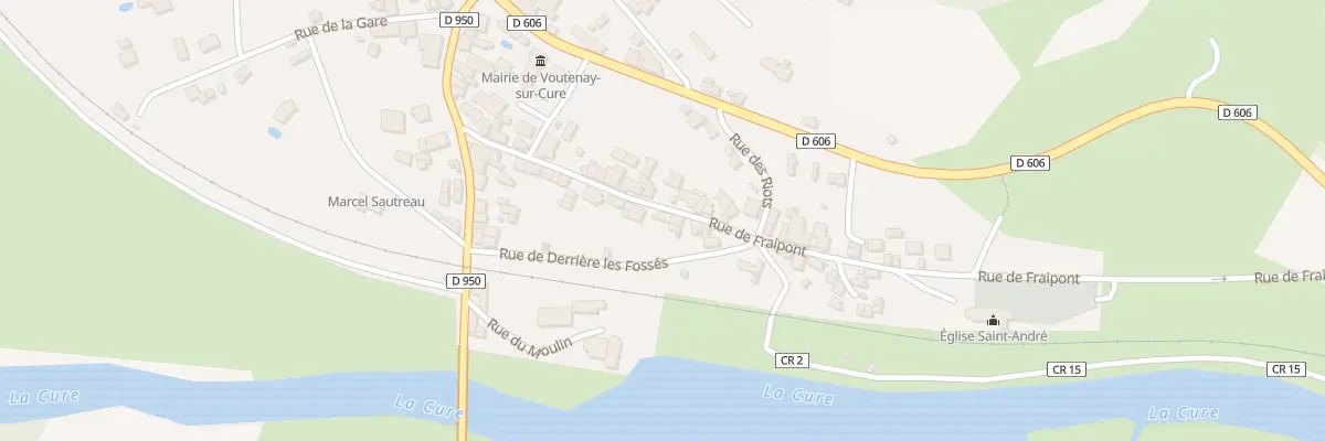 Plan du 18 Rue de Fraipont à Voutenay-sur-Cure