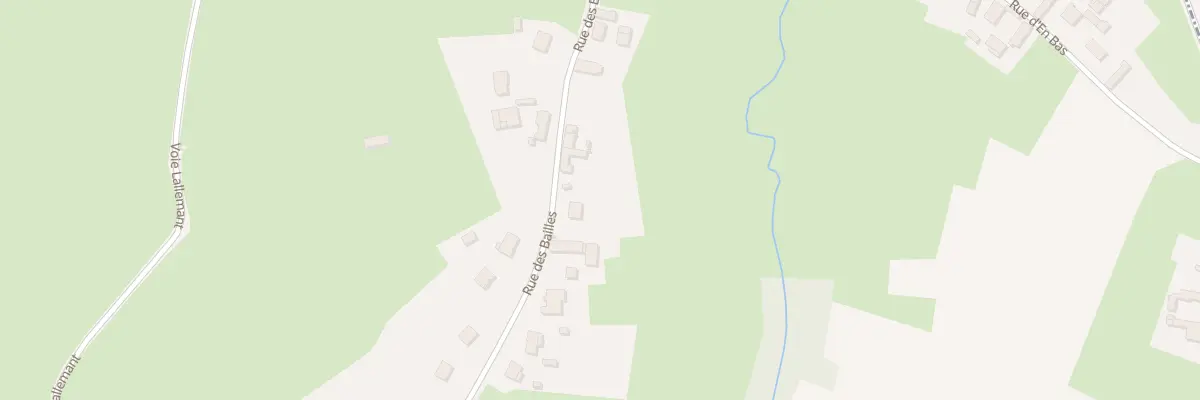 Plan du 345 Rue des Bailles à Obies